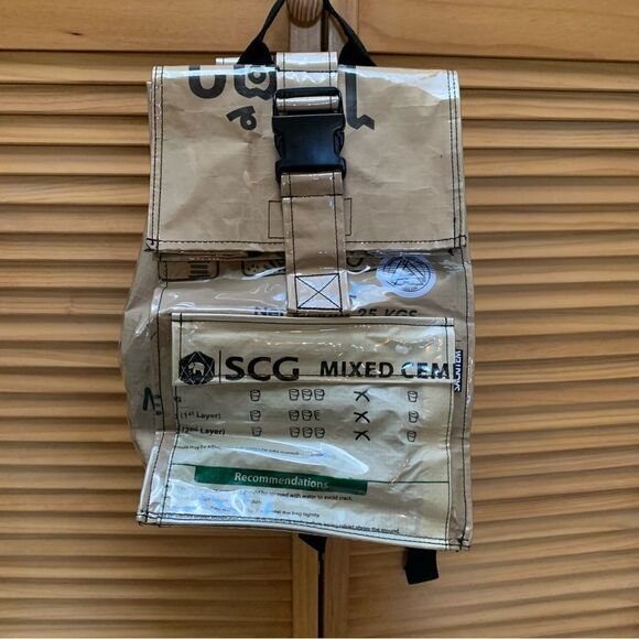 Sackitem Upcycled Backpack - Picture 1 of 9